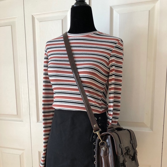 Striped Longsleeve Crew Neck Shirt - Picture 5 of 6